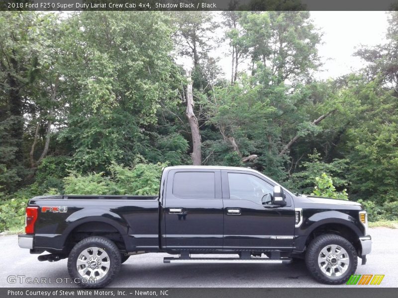 Shadow Black / Black 2018 Ford F250 Super Duty Lariat Crew Cab 4x4