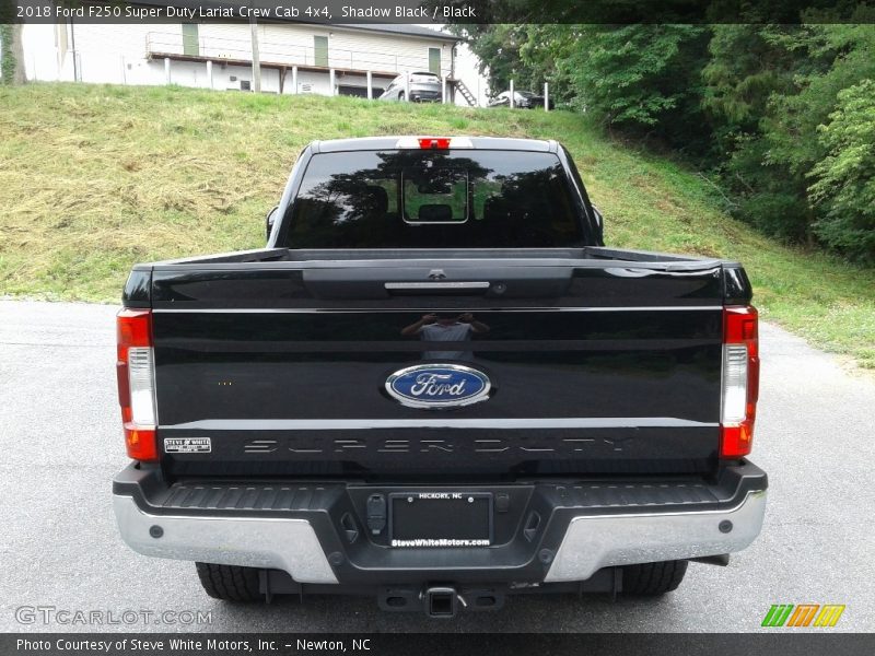 Shadow Black / Black 2018 Ford F250 Super Duty Lariat Crew Cab 4x4