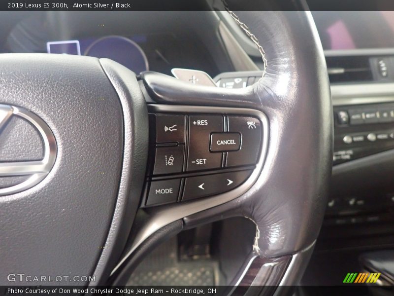 Atomic Silver / Black 2019 Lexus ES 300h