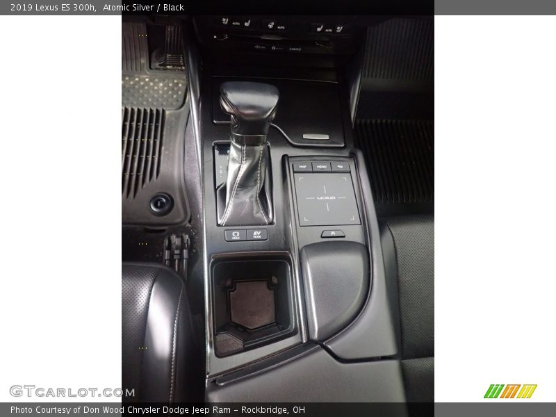 Atomic Silver / Black 2019 Lexus ES 300h