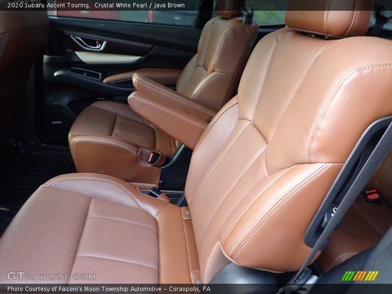 Crystal White Pearl / Java Brown 2020 Subaru Ascent Touring