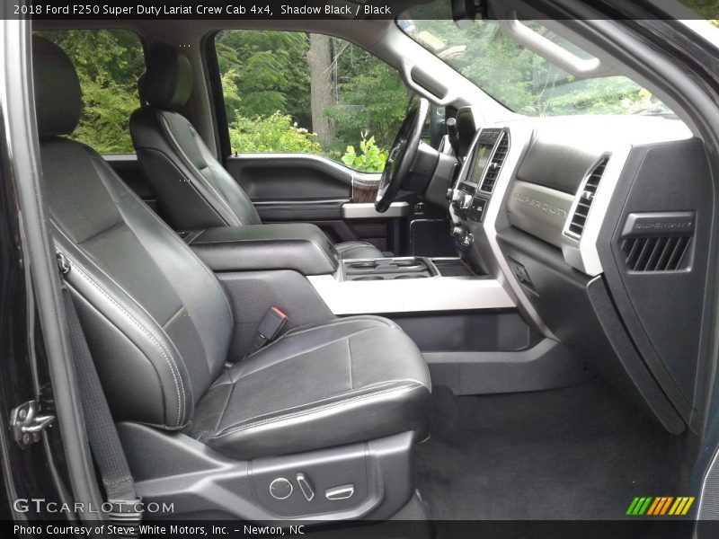 Shadow Black / Black 2018 Ford F250 Super Duty Lariat Crew Cab 4x4