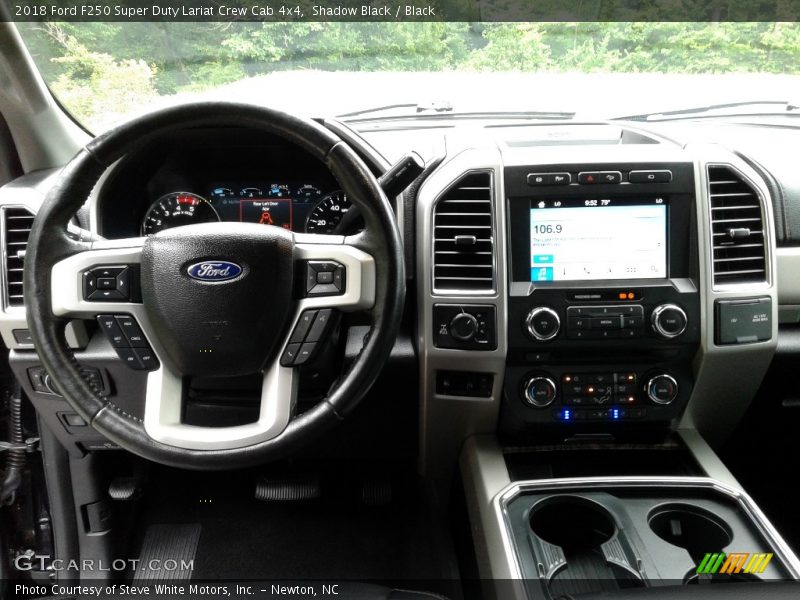 Shadow Black / Black 2018 Ford F250 Super Duty Lariat Crew Cab 4x4