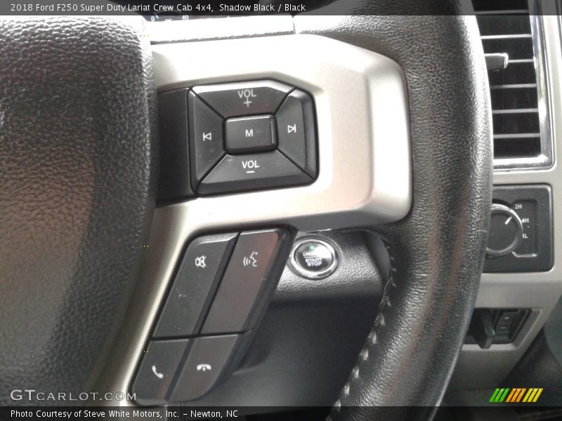 Shadow Black / Black 2018 Ford F250 Super Duty Lariat Crew Cab 4x4