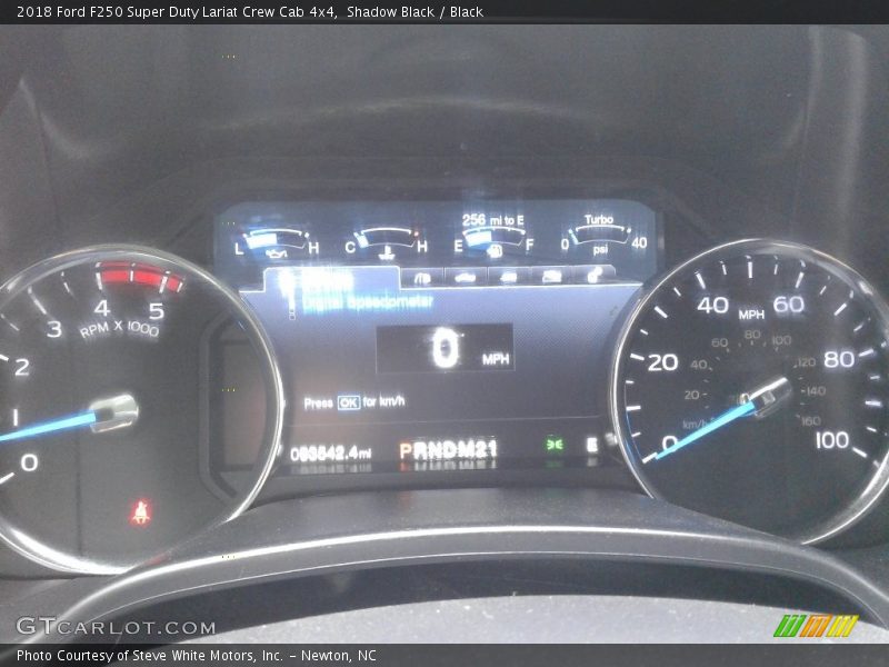 Shadow Black / Black 2018 Ford F250 Super Duty Lariat Crew Cab 4x4