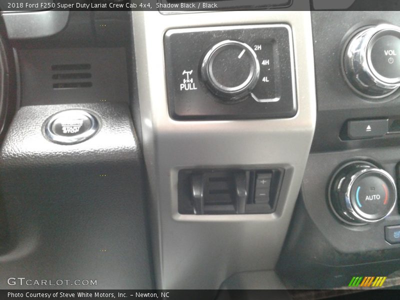 Shadow Black / Black 2018 Ford F250 Super Duty Lariat Crew Cab 4x4