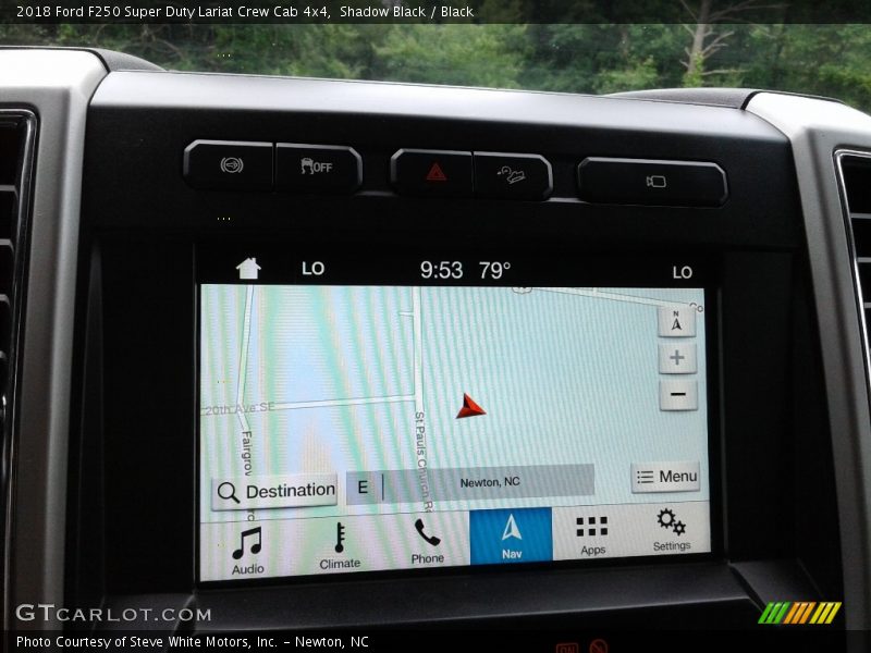 Shadow Black / Black 2018 Ford F250 Super Duty Lariat Crew Cab 4x4