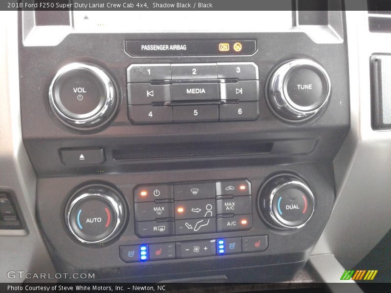 Shadow Black / Black 2018 Ford F250 Super Duty Lariat Crew Cab 4x4