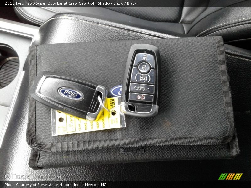 Shadow Black / Black 2018 Ford F250 Super Duty Lariat Crew Cab 4x4