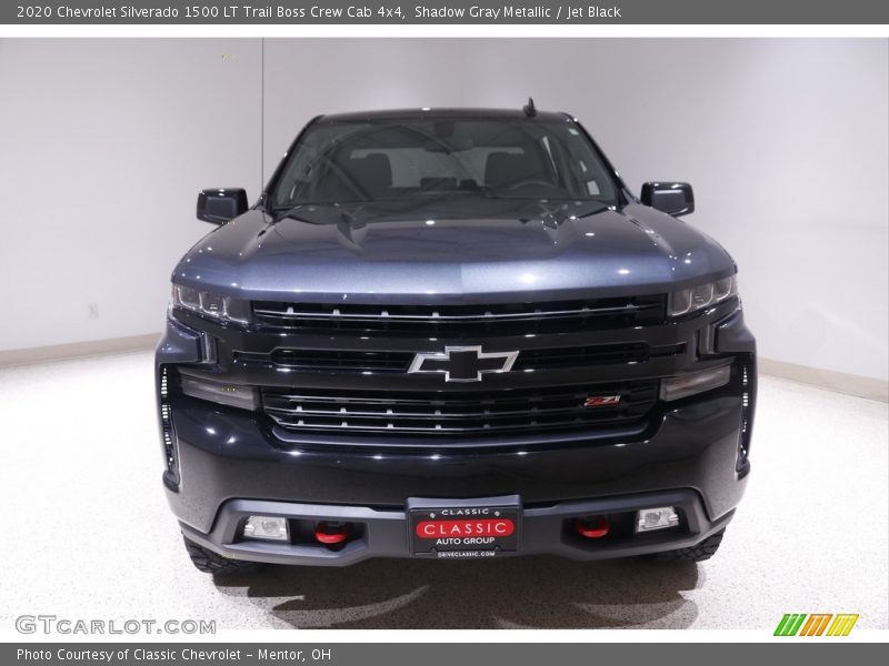 Shadow Gray Metallic / Jet Black 2020 Chevrolet Silverado 1500 LT Trail Boss Crew Cab 4x4
