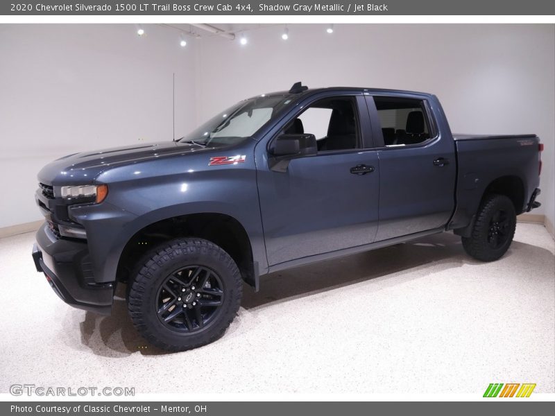 Shadow Gray Metallic / Jet Black 2020 Chevrolet Silverado 1500 LT Trail Boss Crew Cab 4x4