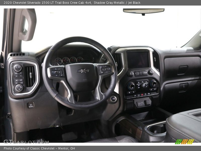 Shadow Gray Metallic / Jet Black 2020 Chevrolet Silverado 1500 LT Trail Boss Crew Cab 4x4