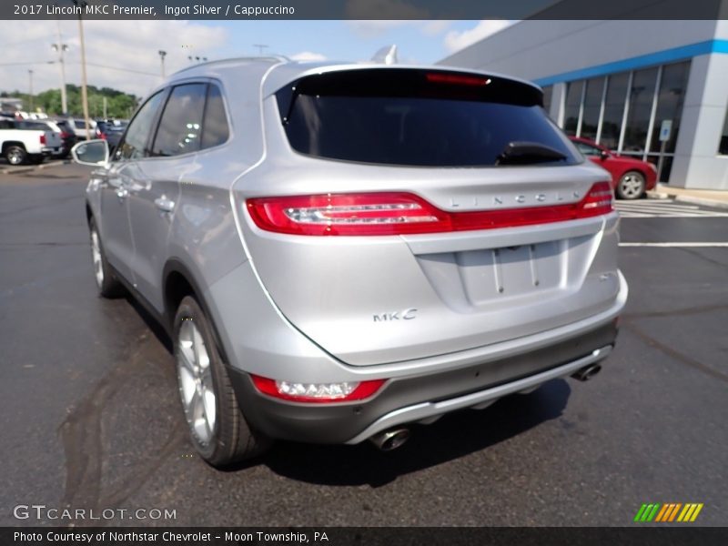 Ingot Silver / Cappuccino 2017 Lincoln MKC Premier