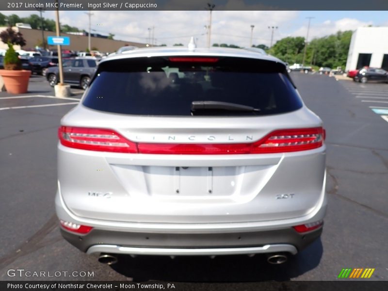 Ingot Silver / Cappuccino 2017 Lincoln MKC Premier