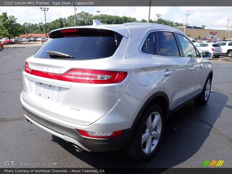 Ingot Silver / Cappuccino 2017 Lincoln MKC Premier