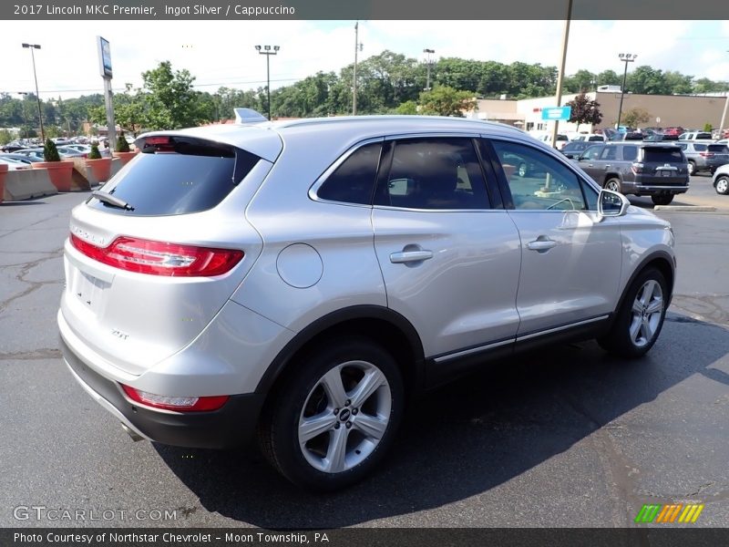 Ingot Silver / Cappuccino 2017 Lincoln MKC Premier