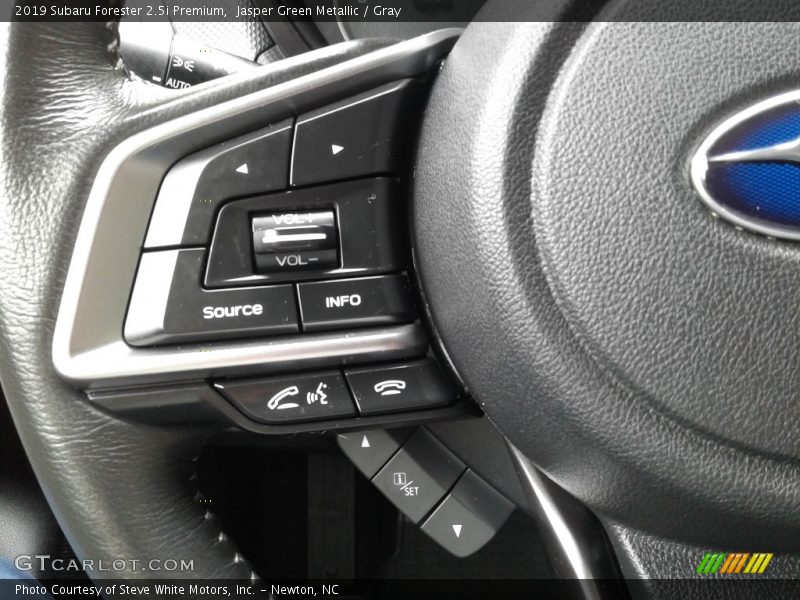 Jasper Green Metallic / Gray 2019 Subaru Forester 2.5i Premium