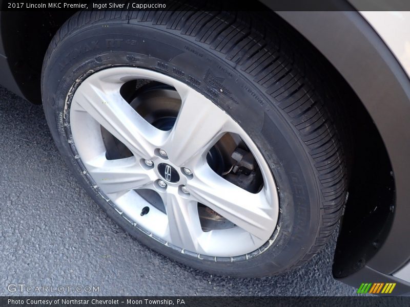 Ingot Silver / Cappuccino 2017 Lincoln MKC Premier