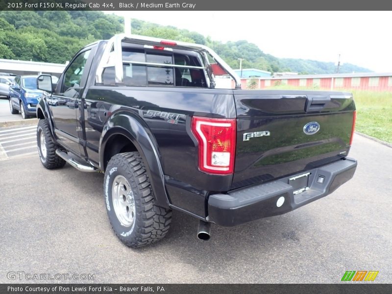  2015 F150 XL Regular Cab 4x4 Black