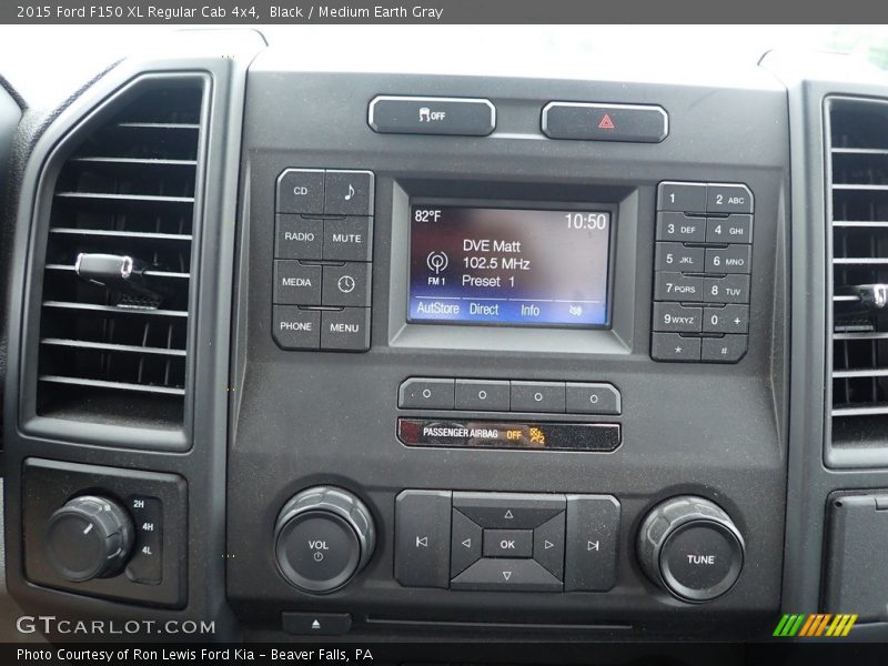Controls of 2015 F150 XL Regular Cab 4x4