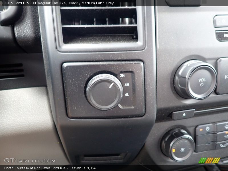 Controls of 2015 F150 XL Regular Cab 4x4