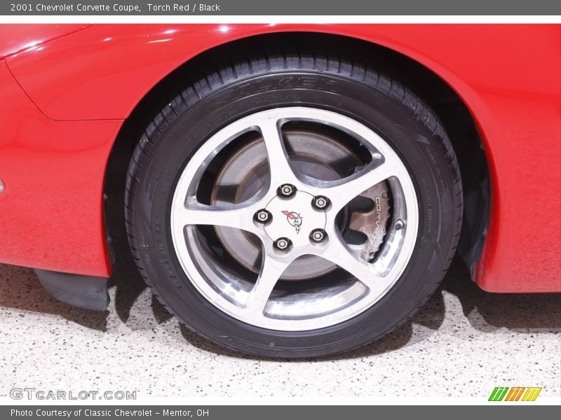 Torch Red / Black 2001 Chevrolet Corvette Coupe