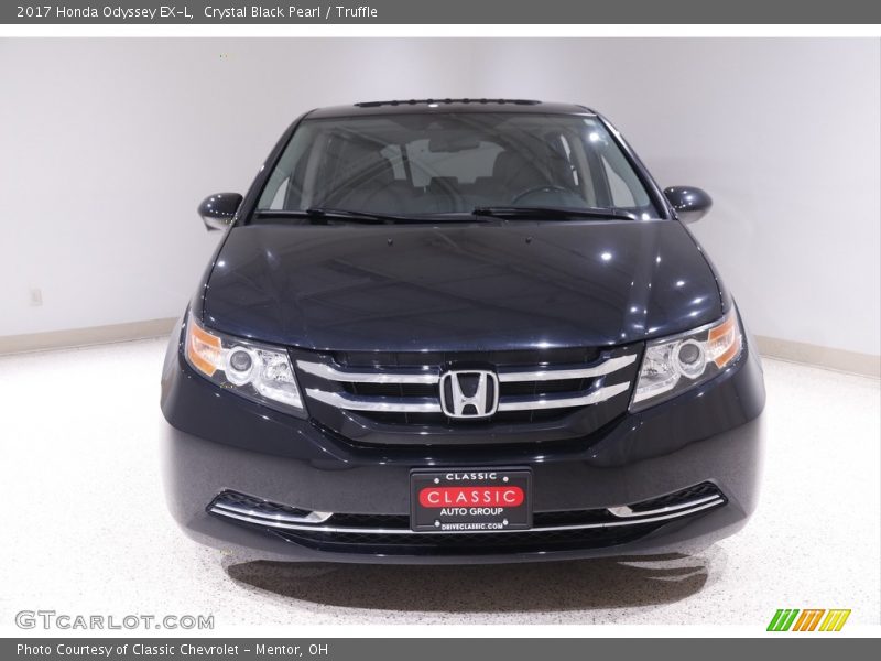 Crystal Black Pearl / Truffle 2017 Honda Odyssey EX-L