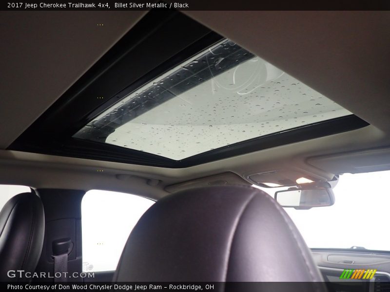 Billet Silver Metallic / Black 2017 Jeep Cherokee Trailhawk 4x4