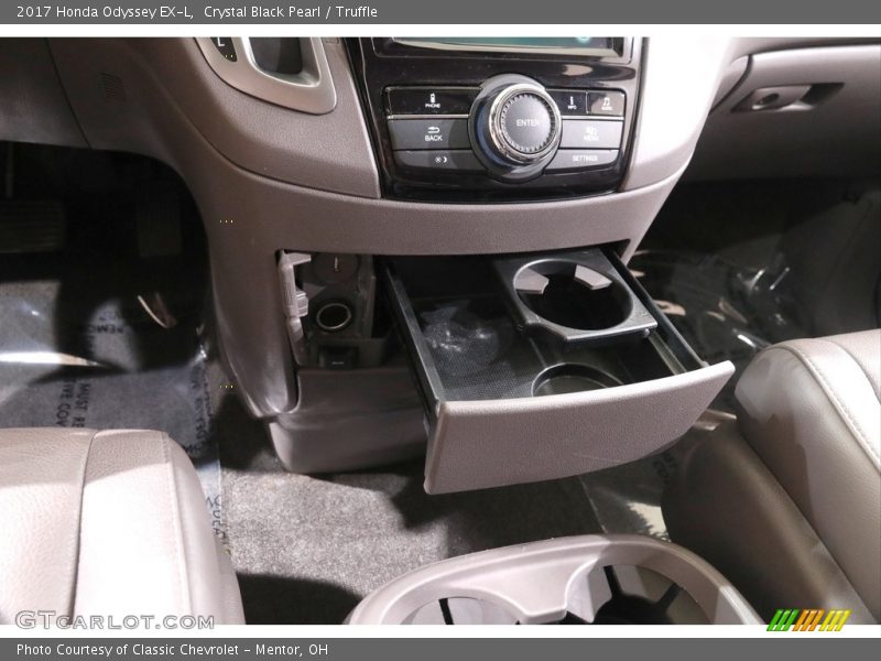 Crystal Black Pearl / Truffle 2017 Honda Odyssey EX-L