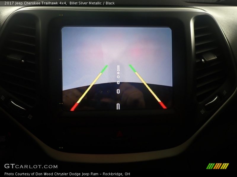 Billet Silver Metallic / Black 2017 Jeep Cherokee Trailhawk 4x4