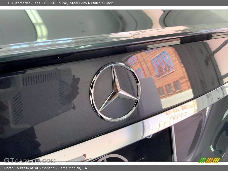 Steel Gray Metallic / Black 2014 Mercedes-Benz CLS 550 Coupe