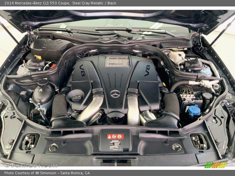  2014 CLS 550 Coupe Engine - 4.6 Liter Twin-Turbocharged DOHC 32-Valve VVT V8