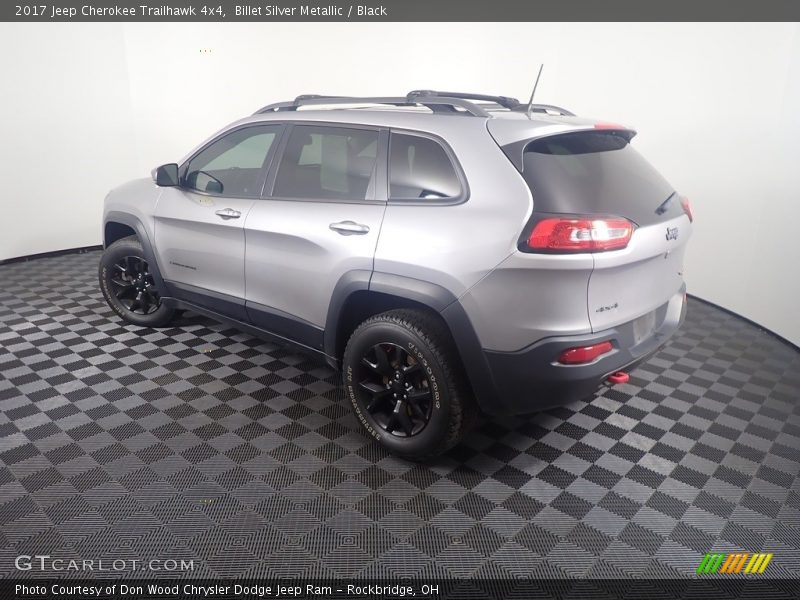 Billet Silver Metallic / Black 2017 Jeep Cherokee Trailhawk 4x4