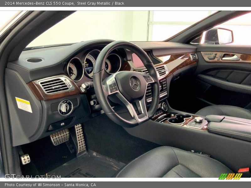 Black Interior - 2014 CLS 550 Coupe 