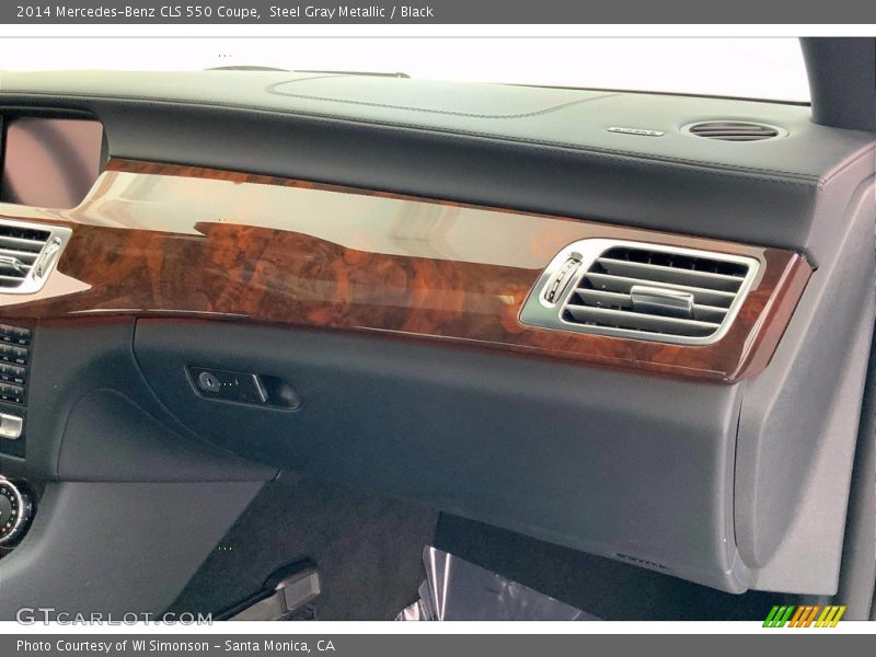 Steel Gray Metallic / Black 2014 Mercedes-Benz CLS 550 Coupe