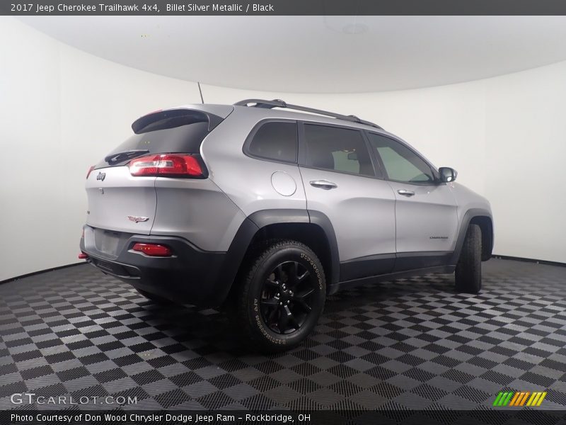 Billet Silver Metallic / Black 2017 Jeep Cherokee Trailhawk 4x4