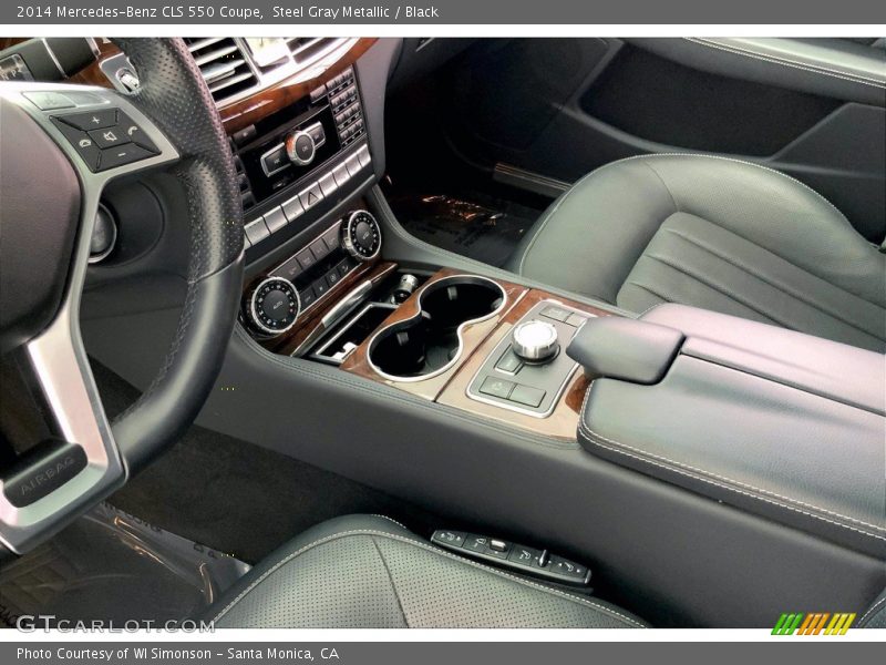 Steel Gray Metallic / Black 2014 Mercedes-Benz CLS 550 Coupe