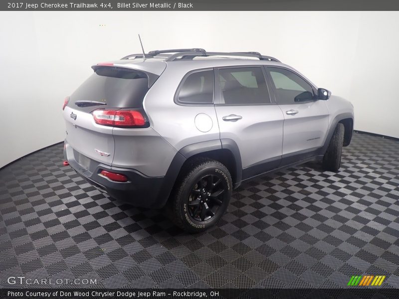 Billet Silver Metallic / Black 2017 Jeep Cherokee Trailhawk 4x4