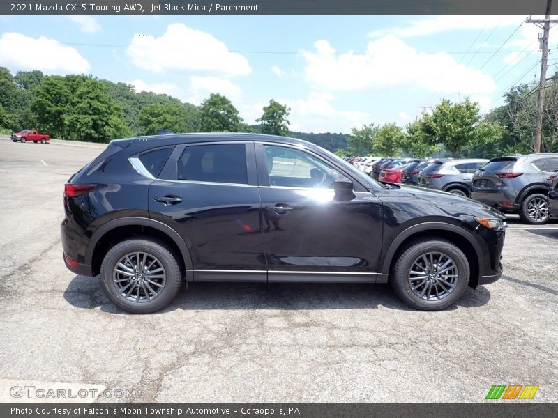 Jet Black Mica / Parchment 2021 Mazda CX-5 Touring AWD