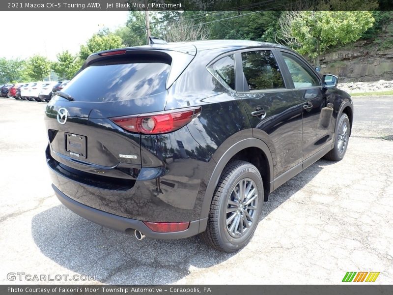 Jet Black Mica / Parchment 2021 Mazda CX-5 Touring AWD