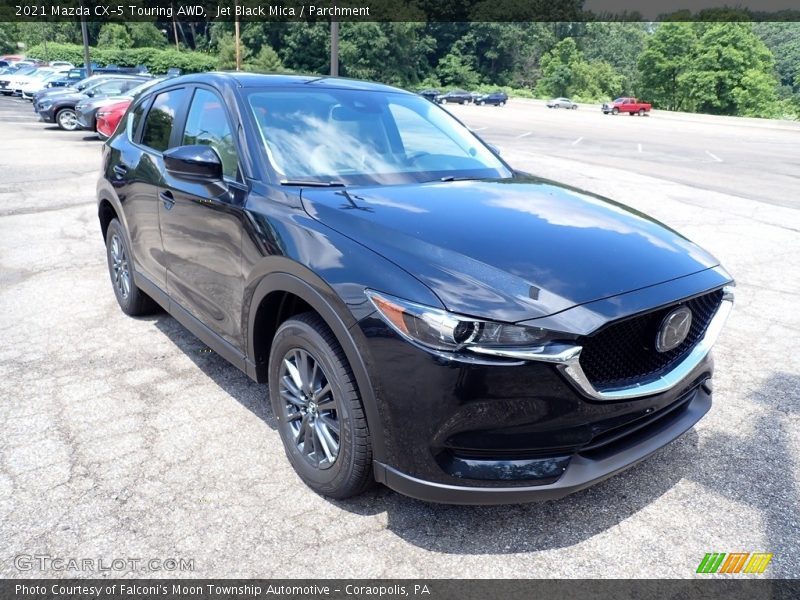 Jet Black Mica / Parchment 2021 Mazda CX-5 Touring AWD
