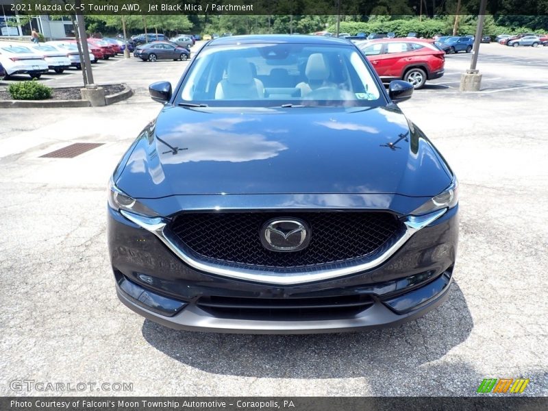 Jet Black Mica / Parchment 2021 Mazda CX-5 Touring AWD