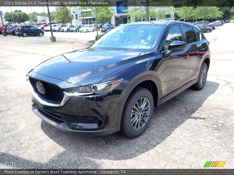 Jet Black Mica / Parchment 2021 Mazda CX-5 Touring AWD
