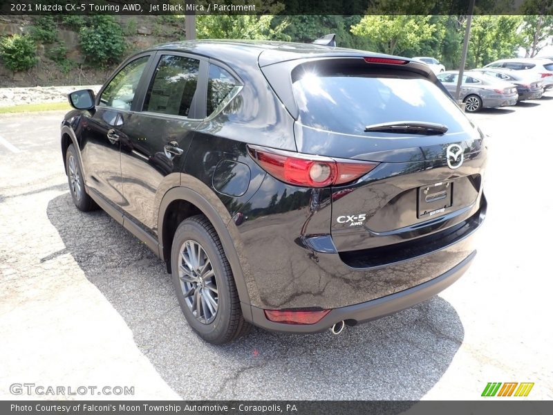 Jet Black Mica / Parchment 2021 Mazda CX-5 Touring AWD