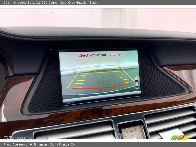 Steel Gray Metallic / Black 2014 Mercedes-Benz CLS 550 Coupe