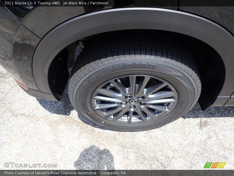 Jet Black Mica / Parchment 2021 Mazda CX-5 Touring AWD