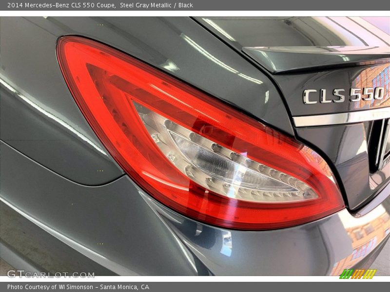 Steel Gray Metallic / Black 2014 Mercedes-Benz CLS 550 Coupe