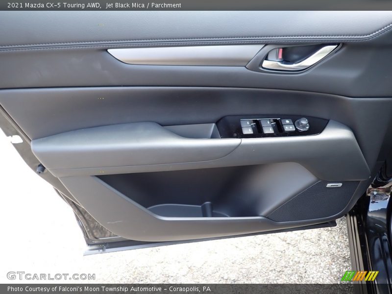 Jet Black Mica / Parchment 2021 Mazda CX-5 Touring AWD