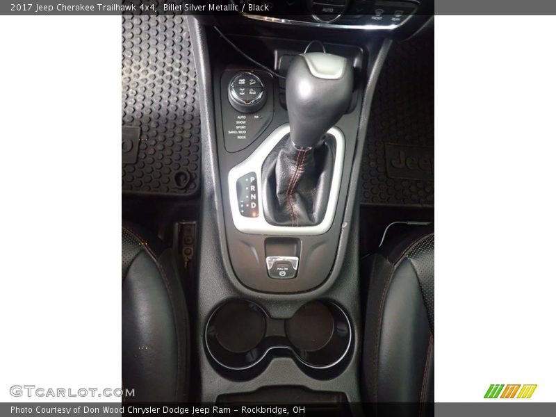Billet Silver Metallic / Black 2017 Jeep Cherokee Trailhawk 4x4