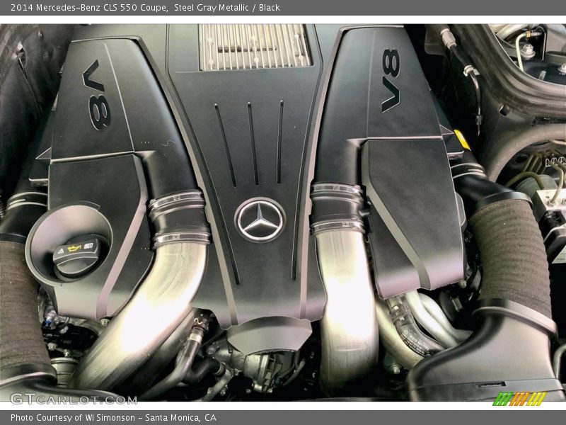  2014 CLS 550 Coupe Engine - 4.6 Liter Twin-Turbocharged DOHC 32-Valve VVT V8
